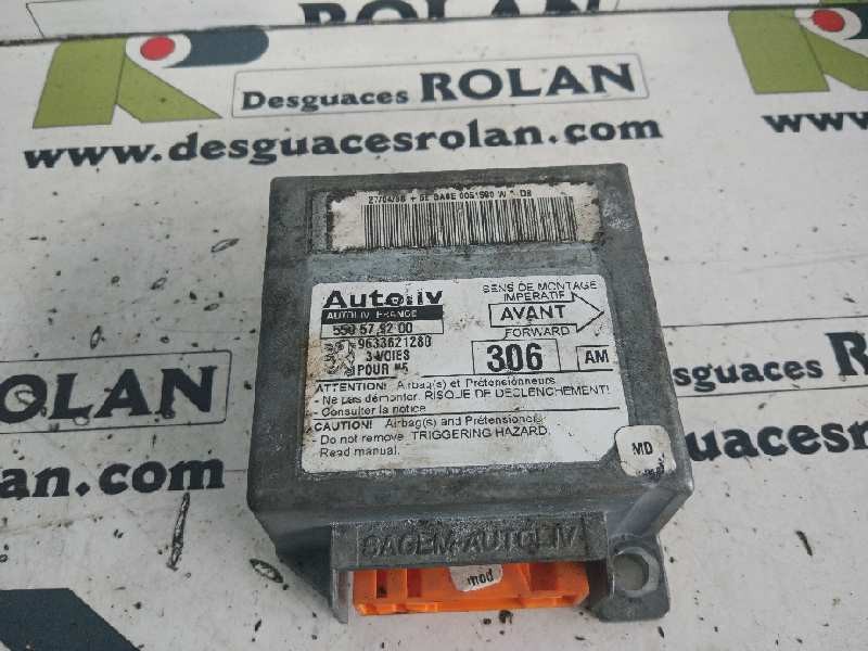Recambio de centralita airbag para peugeot 306 berlina 3/4/5 puertas (s2) boulebard referencia OEM IAM 9633621280  