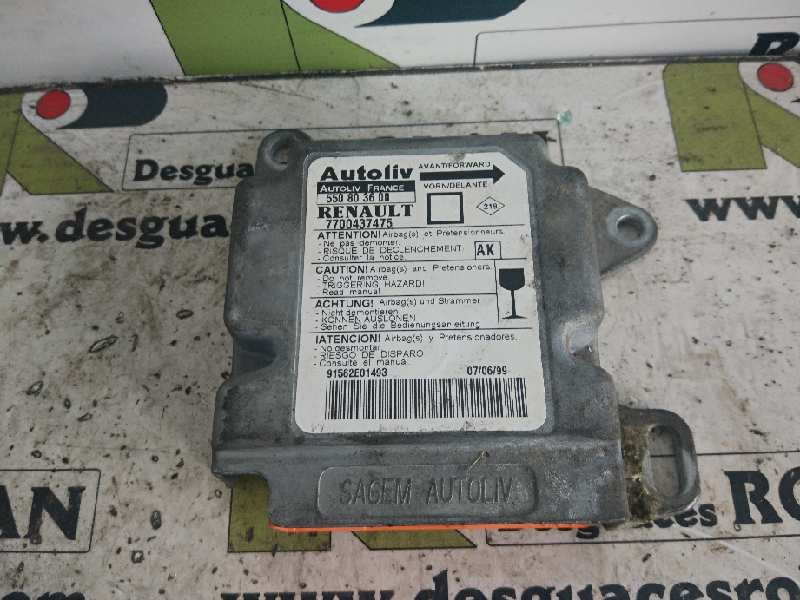Recambio de centralita airbag para renault megane i fase 2 gandtour (ka..) 1.9 dti century referencia OEM IAM 7700437475  