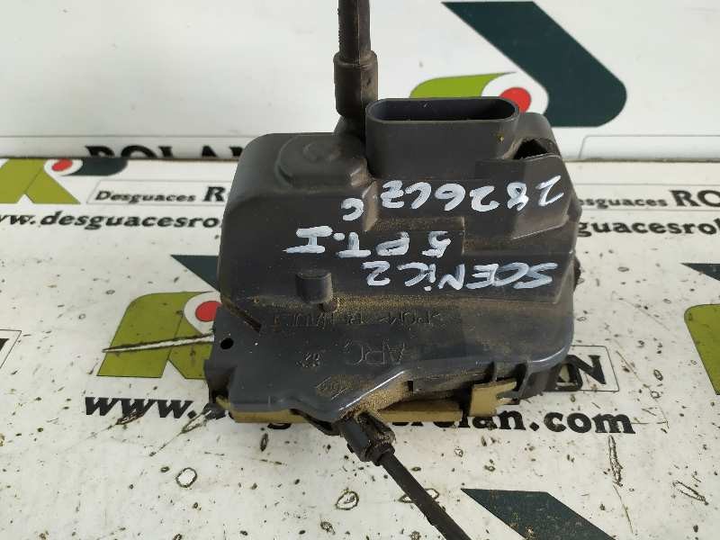 Recambio de cerradura puerta trasera izquierda para renault scenic ii 1.5 dci diesel referencia OEM IAM   