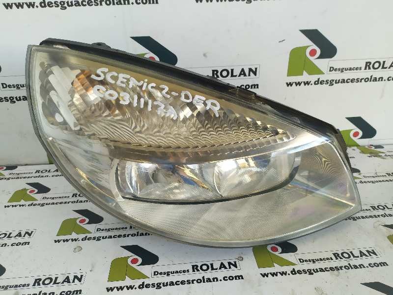 Recambio de faro derecho para renault scenic ii luxe dynamique referencia OEM IAM   